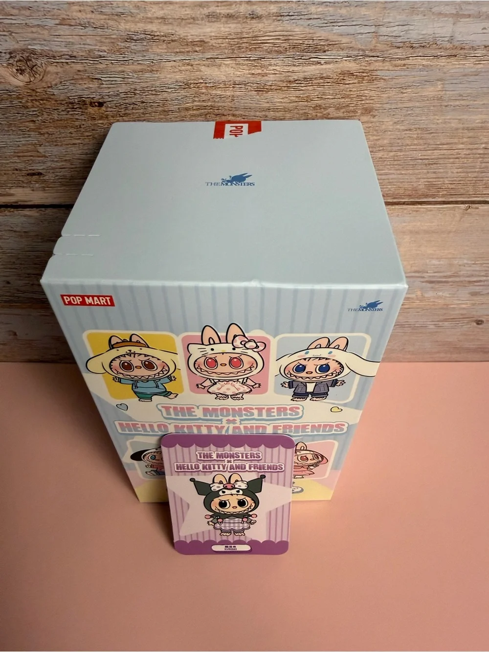 POP MART The Monsters x Hello Kitty and Friends Collectible Box - Kuromi